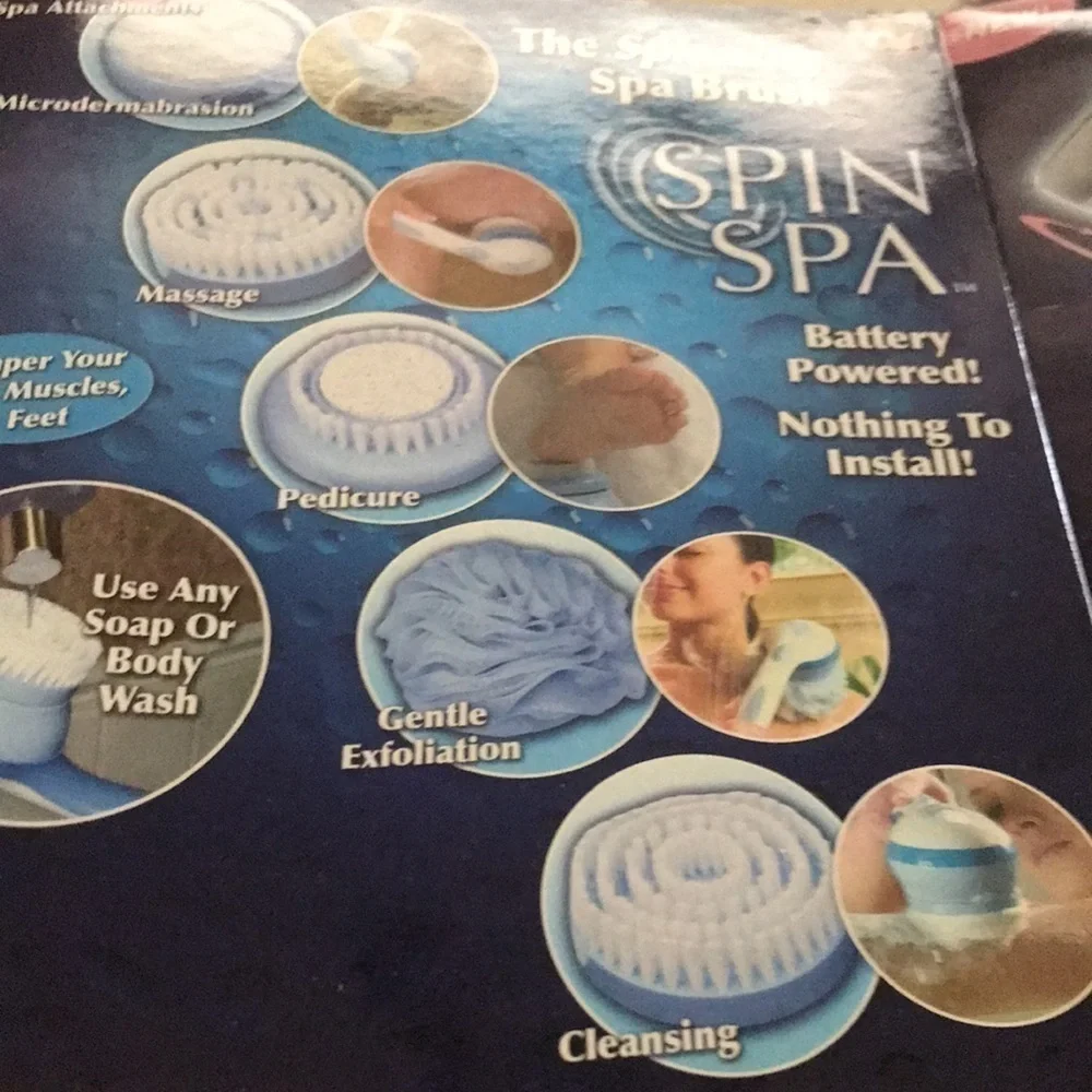Spin Spa Brush New in Box